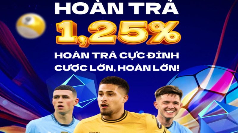 Người chơi được hoàn trả với vốn khi đặt cược ở các sảnh